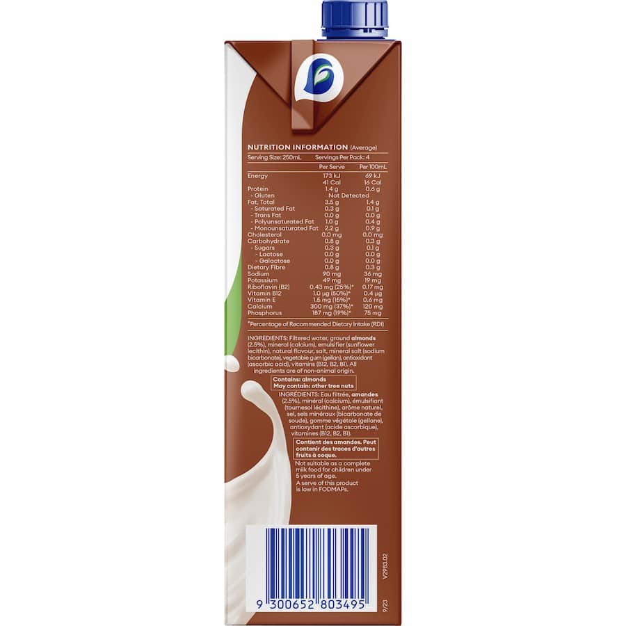 Sanitarium So Good Almond Milk Unsweetened Carton 1L