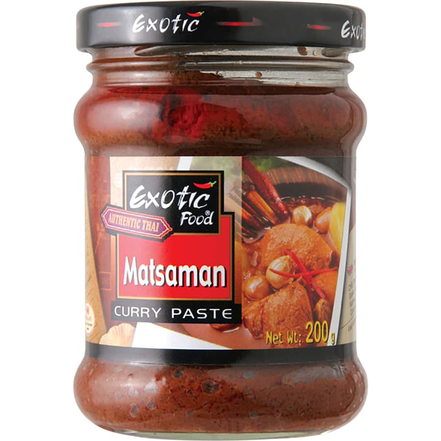 Exotic Food Curry Paste Matsaman Jar 200g