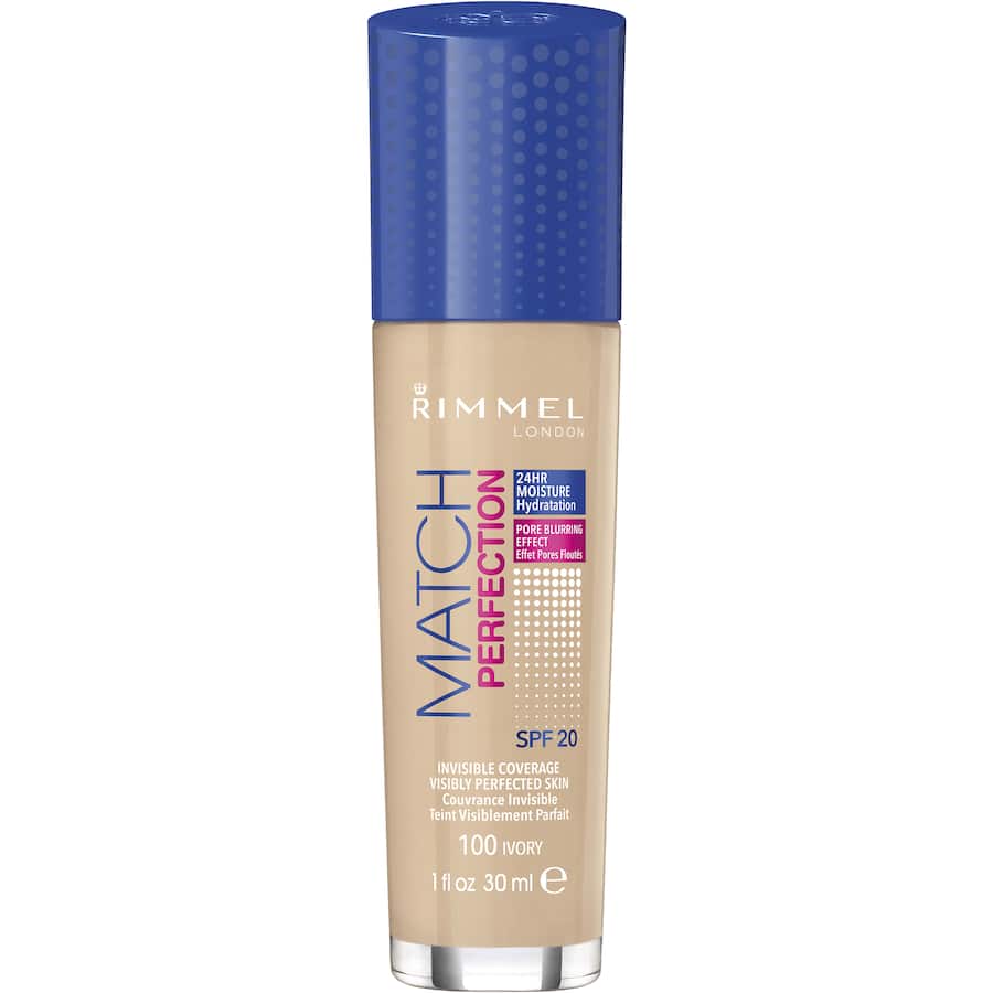 Rimmel Match Perfection Foundation Ivory 100 30mL