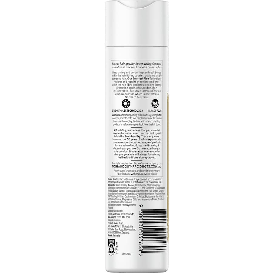 Toni & Guy Conditioner Strengthplex Bond Repair 250mL