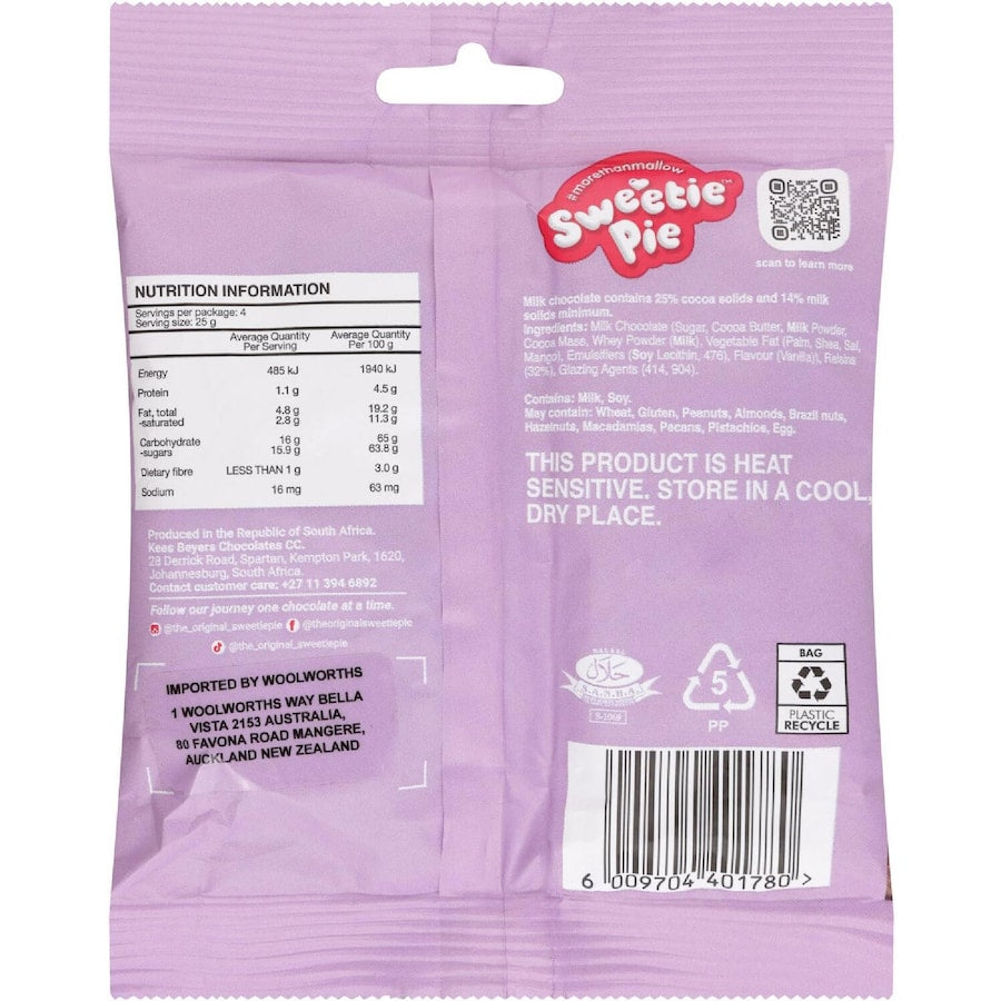 Sweetie Pie Chocolate Raisin Balls 100g
