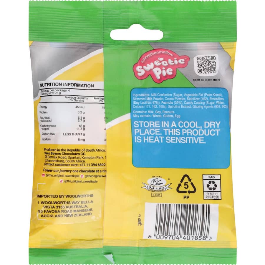 Sweetie Pie Sweets Monster Peanuts 100g