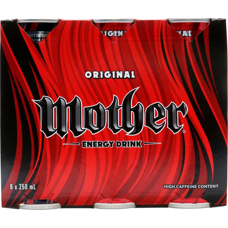 Mother Energy Drink 250ml cans 6pack
