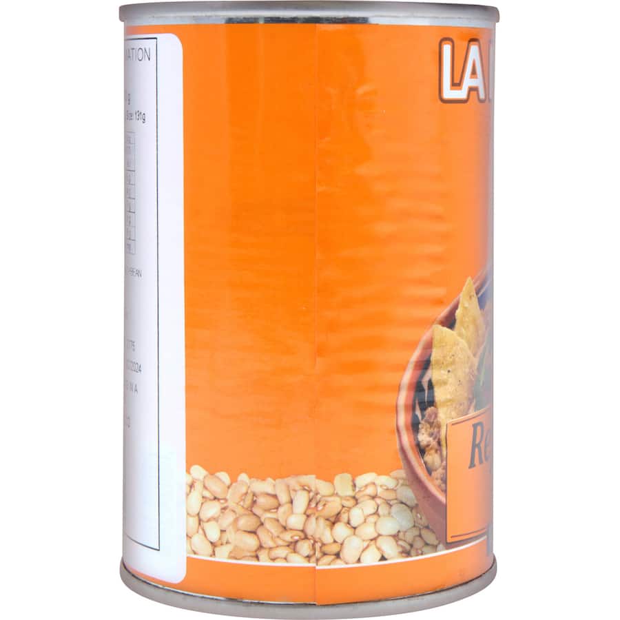 La Morena Refried Bayo Beans Tin 440g