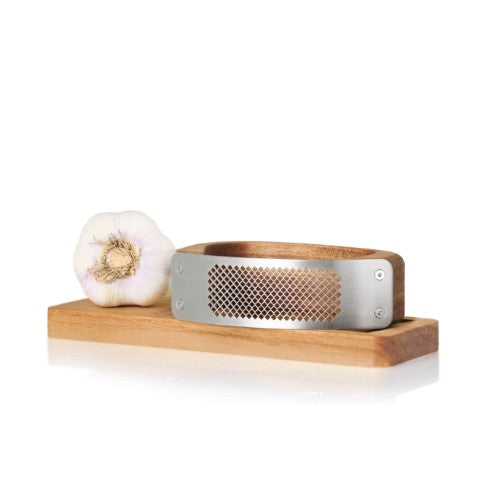 Garlic Press with Chopping Board - AdHoc RoccaAlio