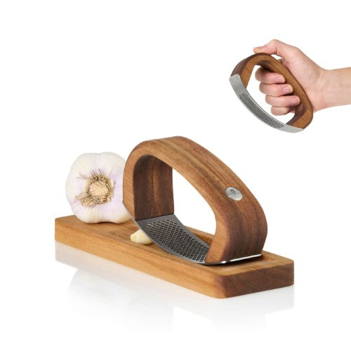 Garlic Press with Chopping Board - AdHoc RoccaAlio