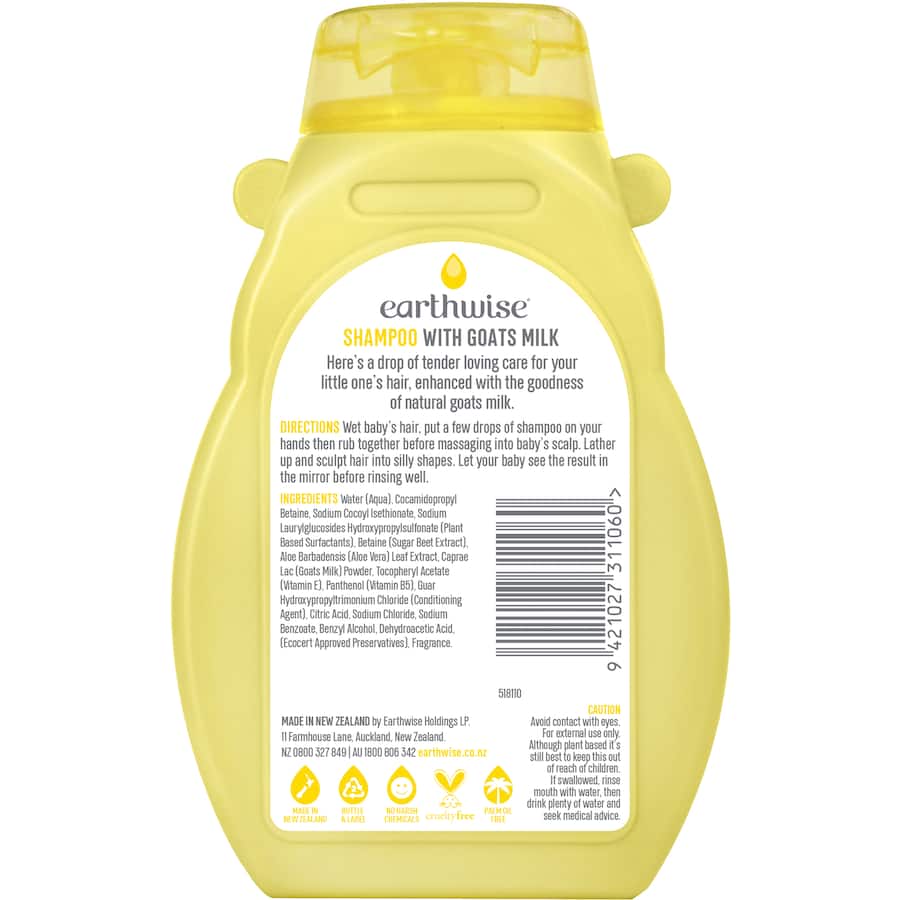 Nourish Baby Shampoo Goats Milk 275mL