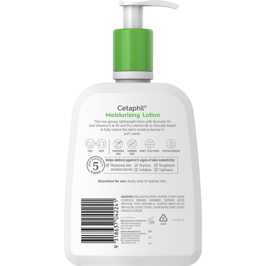 Cetaphil Moisturising Lotion 500mL
