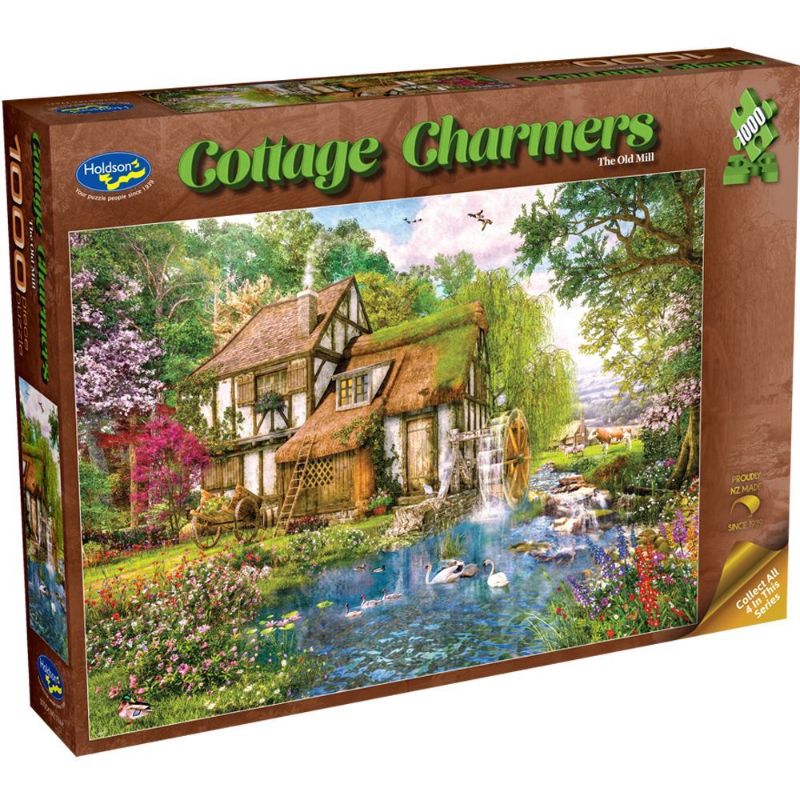 Holdson Puzzle - Cottage Charmers, 1000pc (The Old Mill)