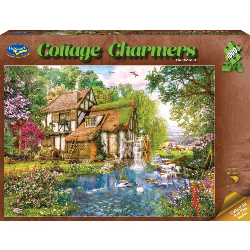 Holdson Puzzle - Cottage Charmers, 1000pc (The Old Mill)