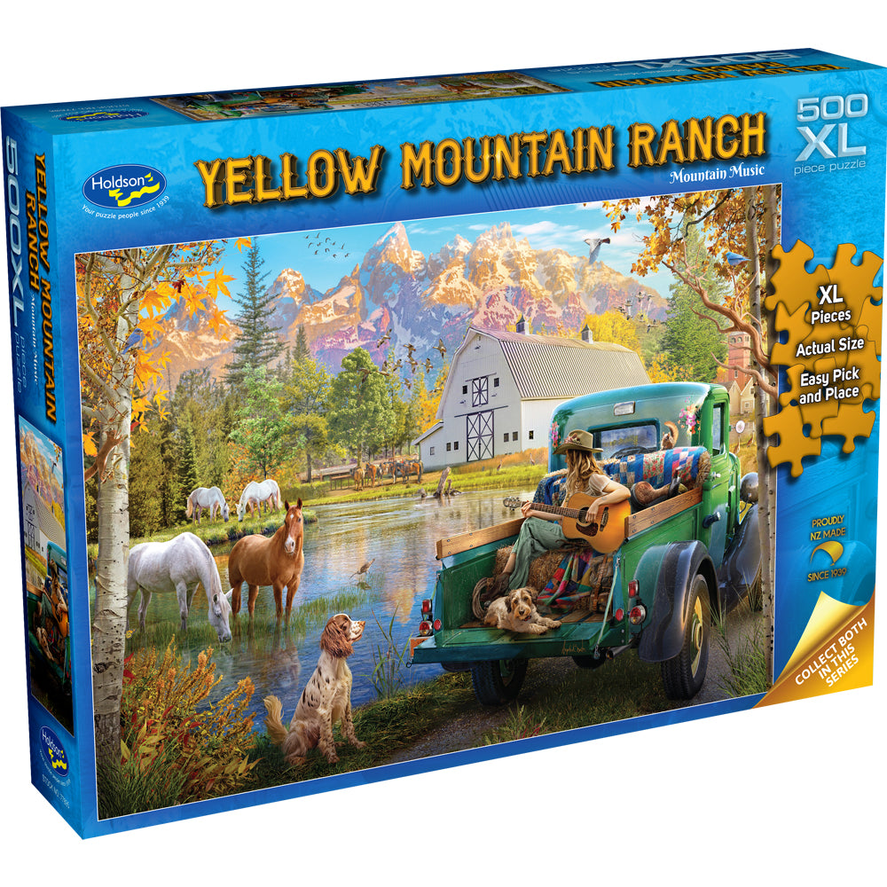 Holdson - Yellow Mountain Ranch - 500XLpc Puzzle - Mountain Music