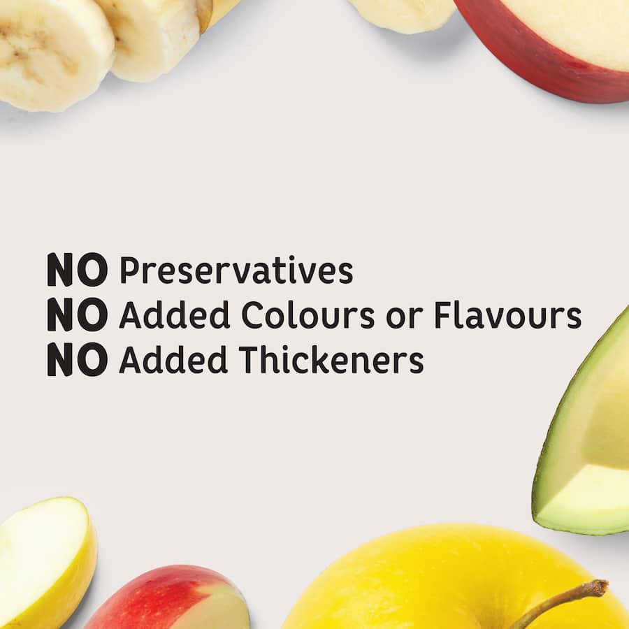 Wattie's Organic Baby Food 6+ Months Apple Banana & Avocado 120g