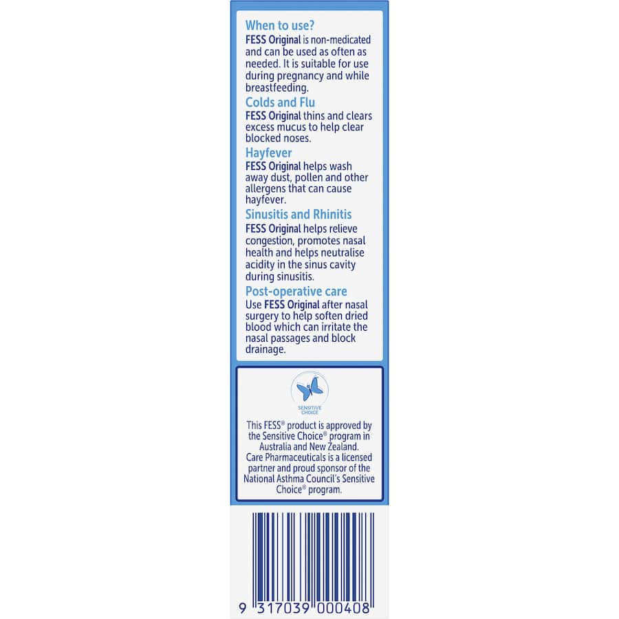 Fess Saline Nasal Spray 30mL