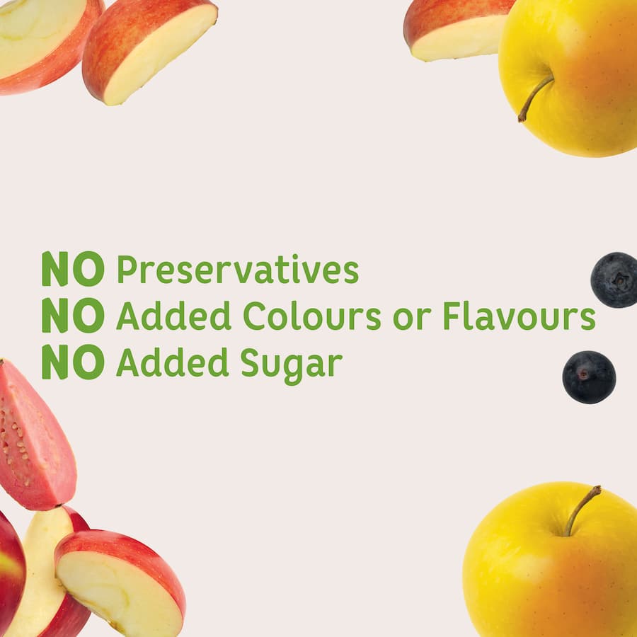 Wattie's Organic Baby Food 4-6+ Months Apple Medley Pouch 120g