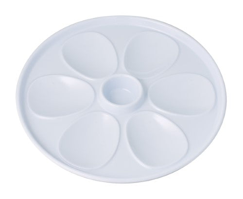 Melamine Oyster Serving Tray - AVANTI (White)