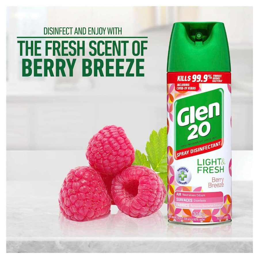 Glen 20 Disinfectant Spray Berry Breeze 300g