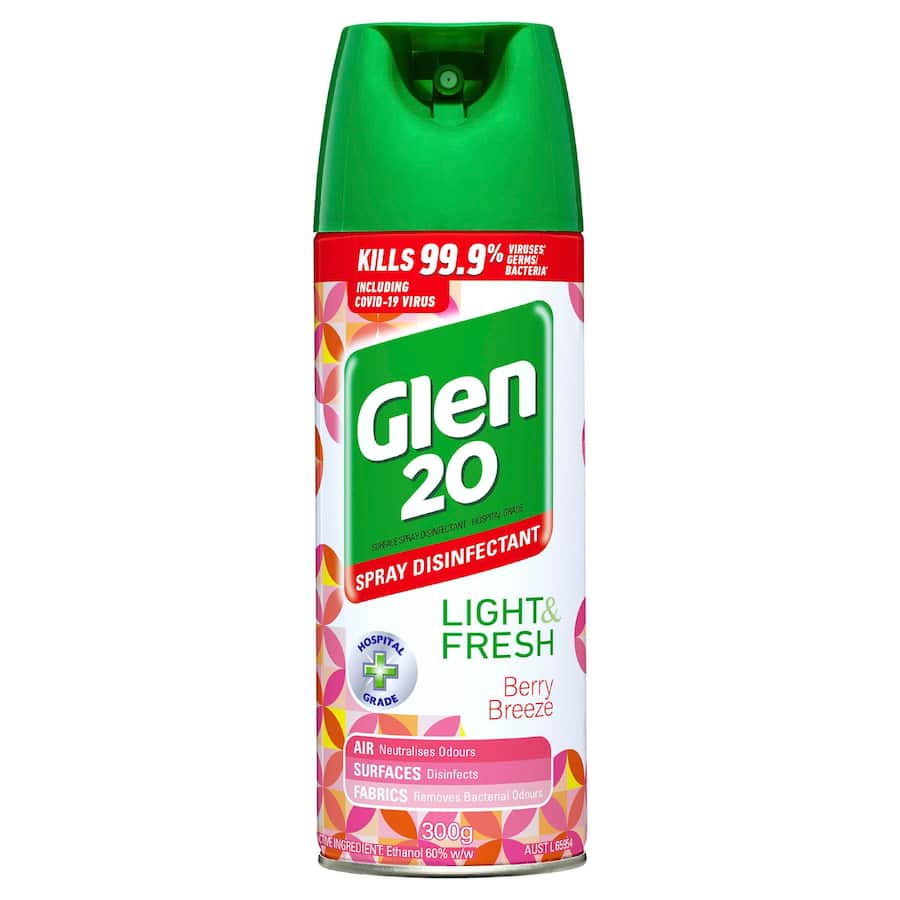 Glen 20 Disinfectant Spray Berry Breeze 300g