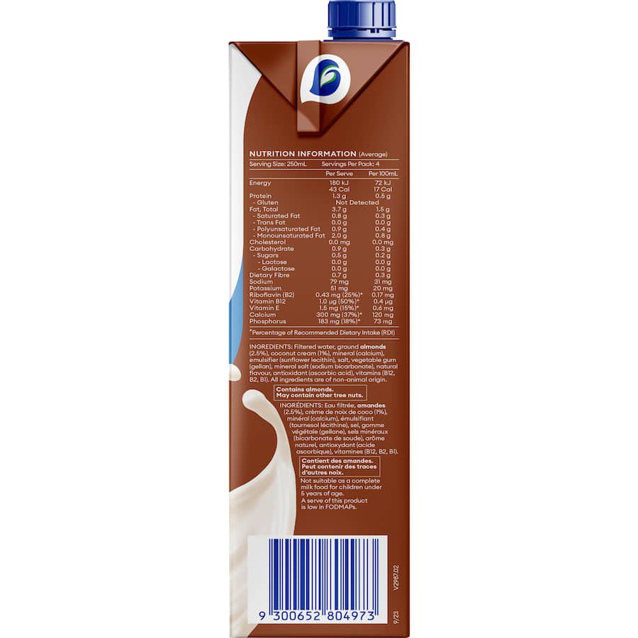 Sanitarium So Good Almond & Coconut Milk Unsweetened Carton 1L