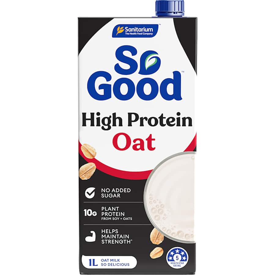 Sanitarium So Good Oat Milk High Protein Carton 1L
