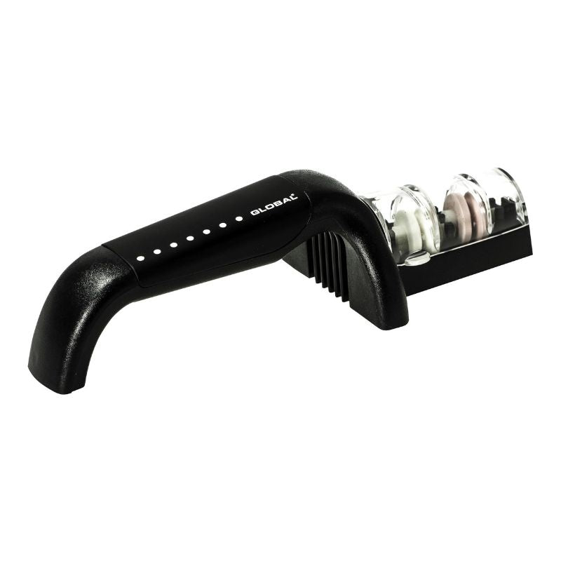2 Stage Ceramic Water Sharpener - Global (Black)