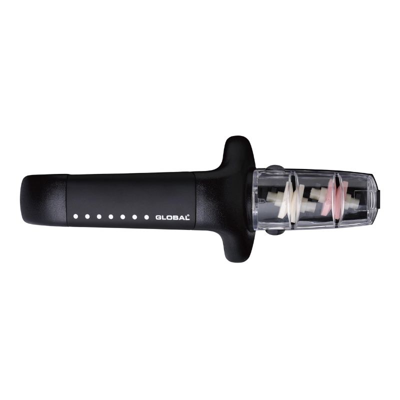 2 Stage Ceramic Water Sharpener - Global (Black)