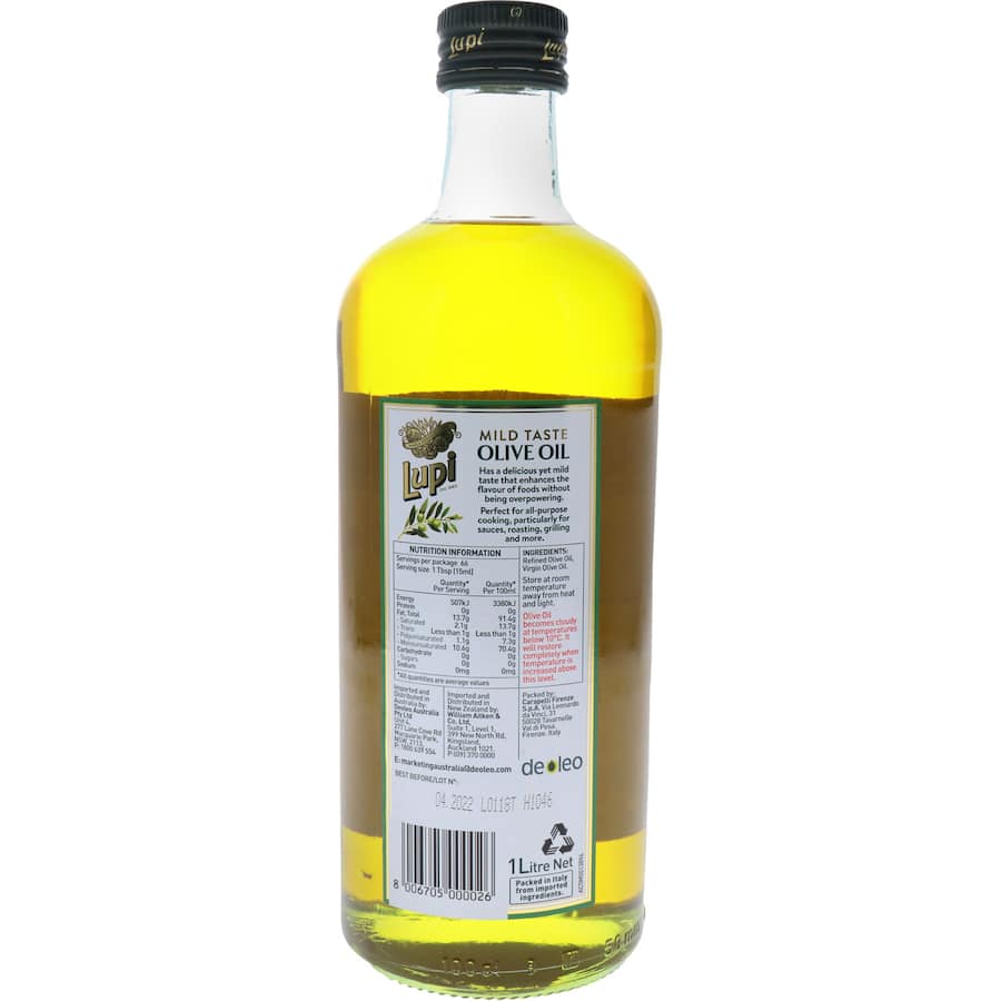 Lupi Olive Oil Mild Btl 1L