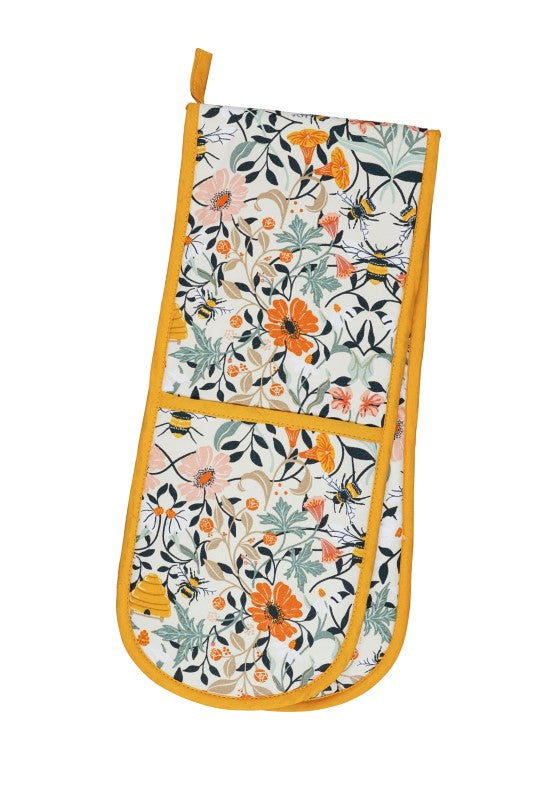 Ulster Weavers Double Oven Glove Bee Bloom