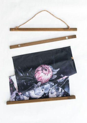 Poster Hanger - Magnetic 2Pc Nat 55cm (2 Sets)