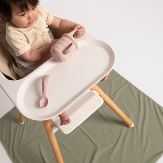 Recycled Messy Mat - Sage - All4Ella