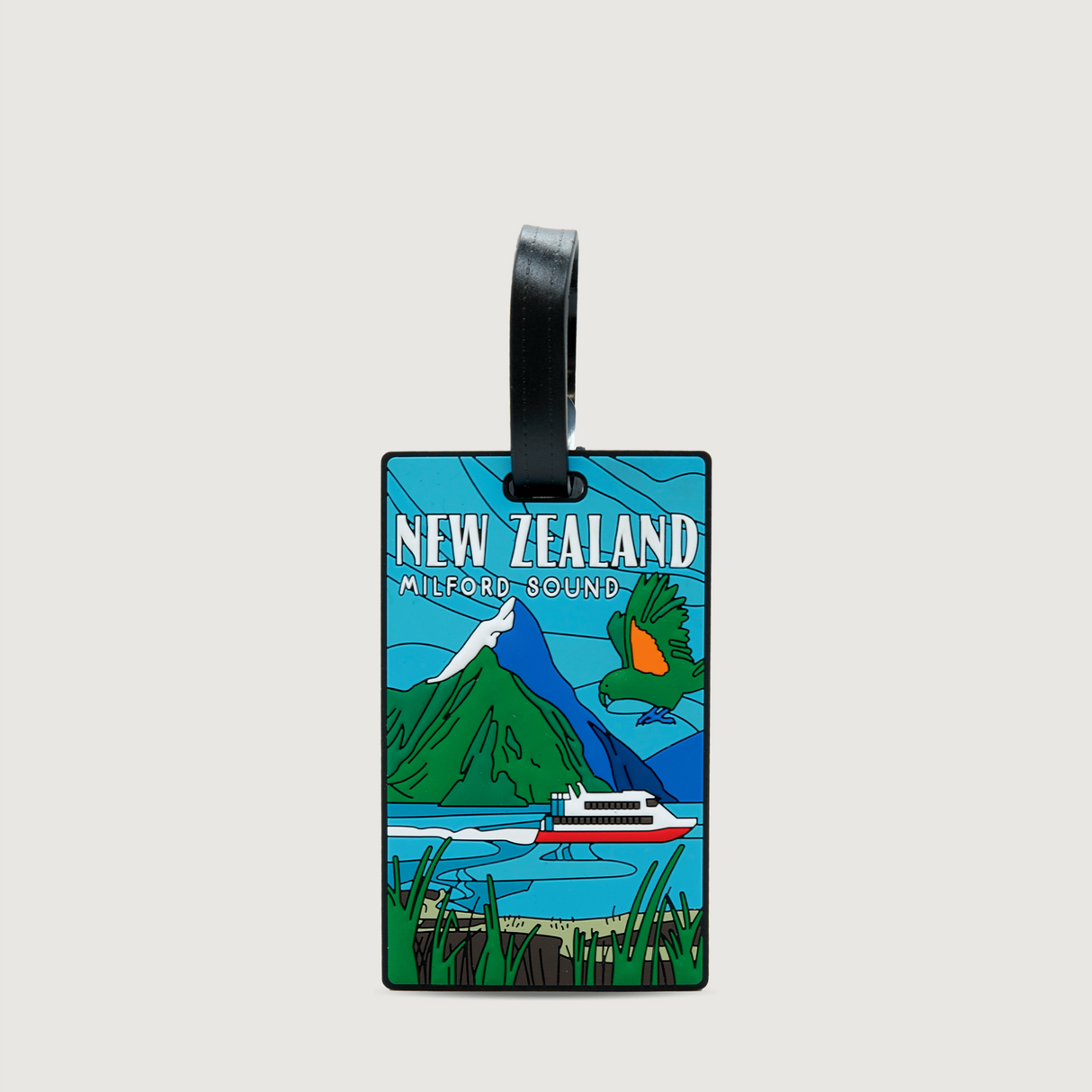 Moana Road - Luggage Tag - Milford Sound - Pack of 6