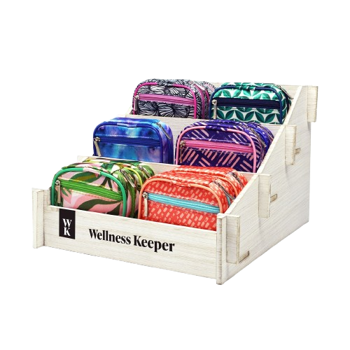 Wellness Keeper Women?s Pill & Vitamin Clutch Disp - 24pcs
