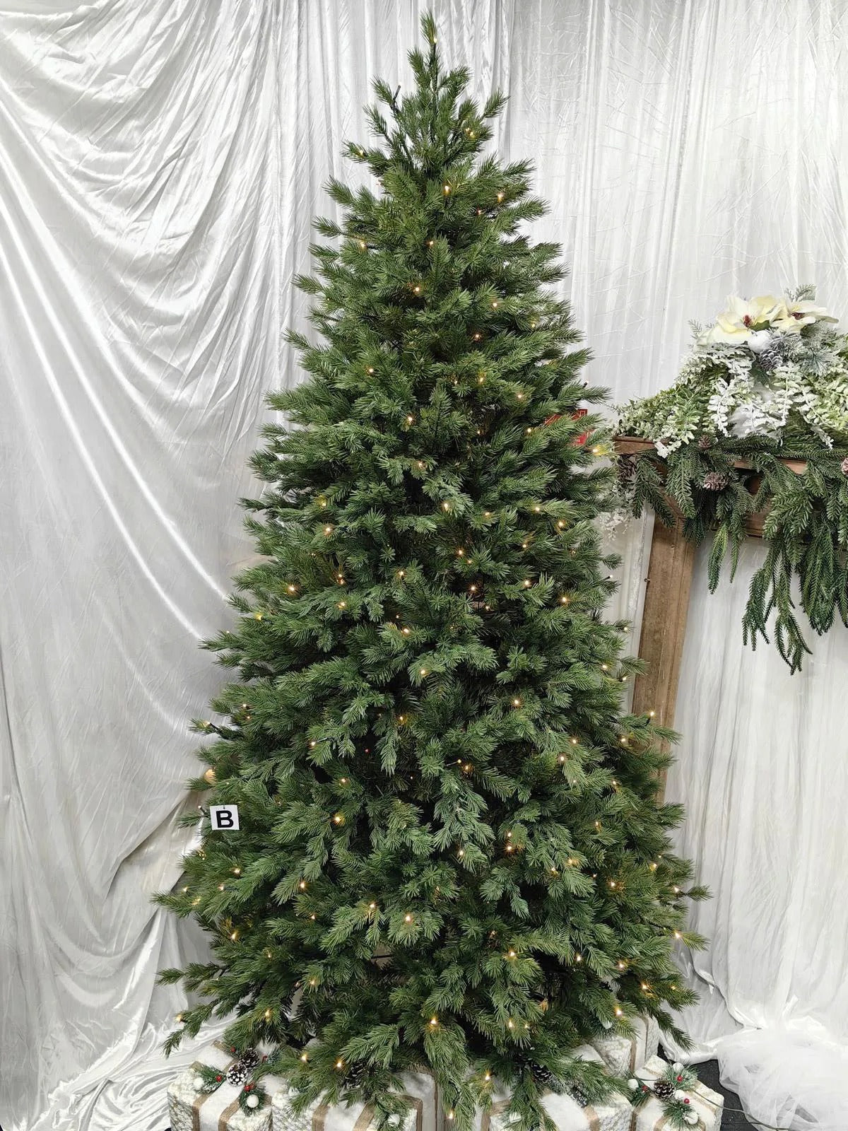 Christmas Tree - 7′ Real Touch Spruce Pine Tree with 700 Multi Function