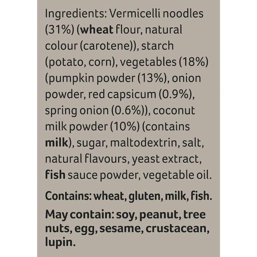 Continental Sensations Instant Soup Thai Pumpkin & Coconut 62g 2pack