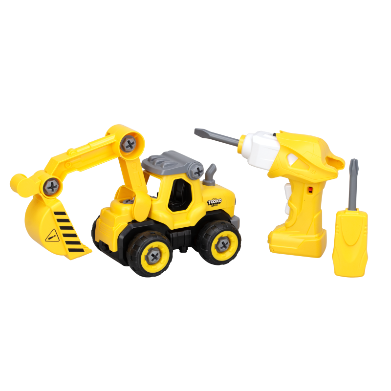 Remote Control Digger - SILVERLIT TOOKO BUILD MY FIRST DIGGER