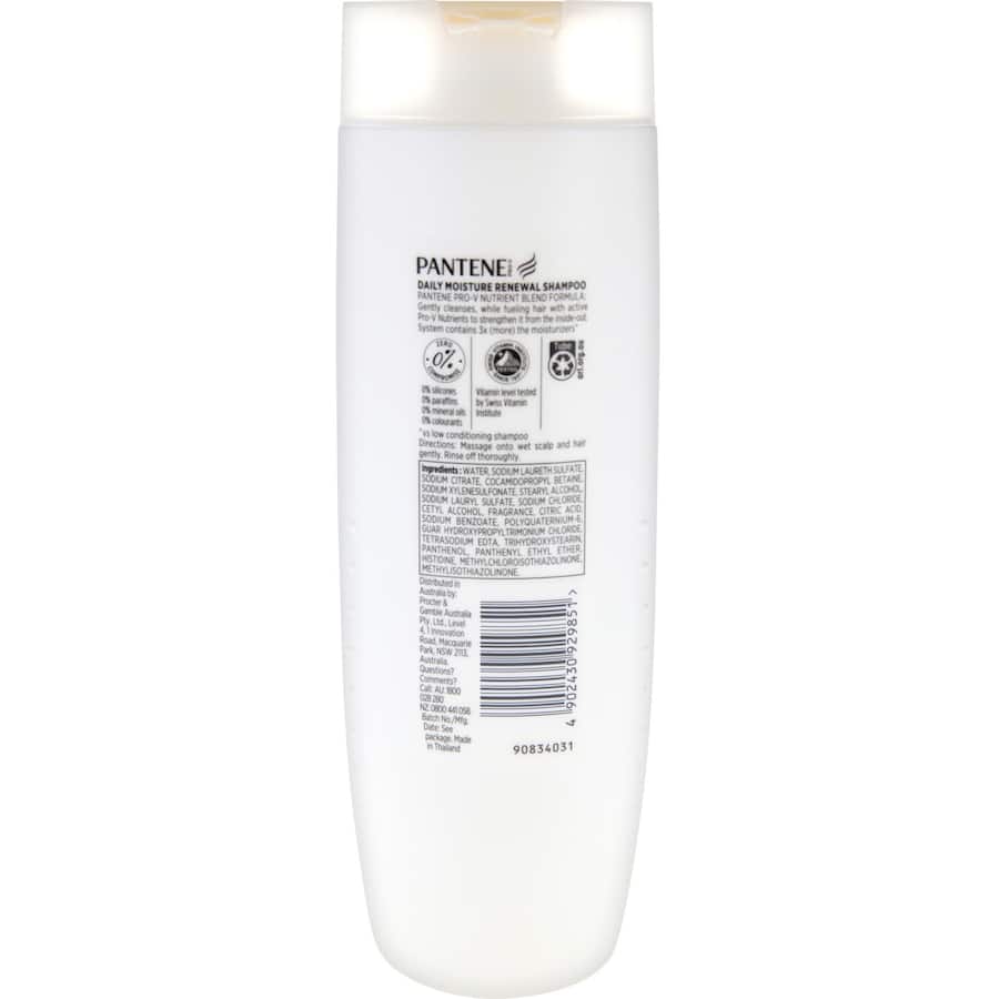 Pantene Pro-v Daily Moisture Renewal Shampoo For Dry Hair 375mL