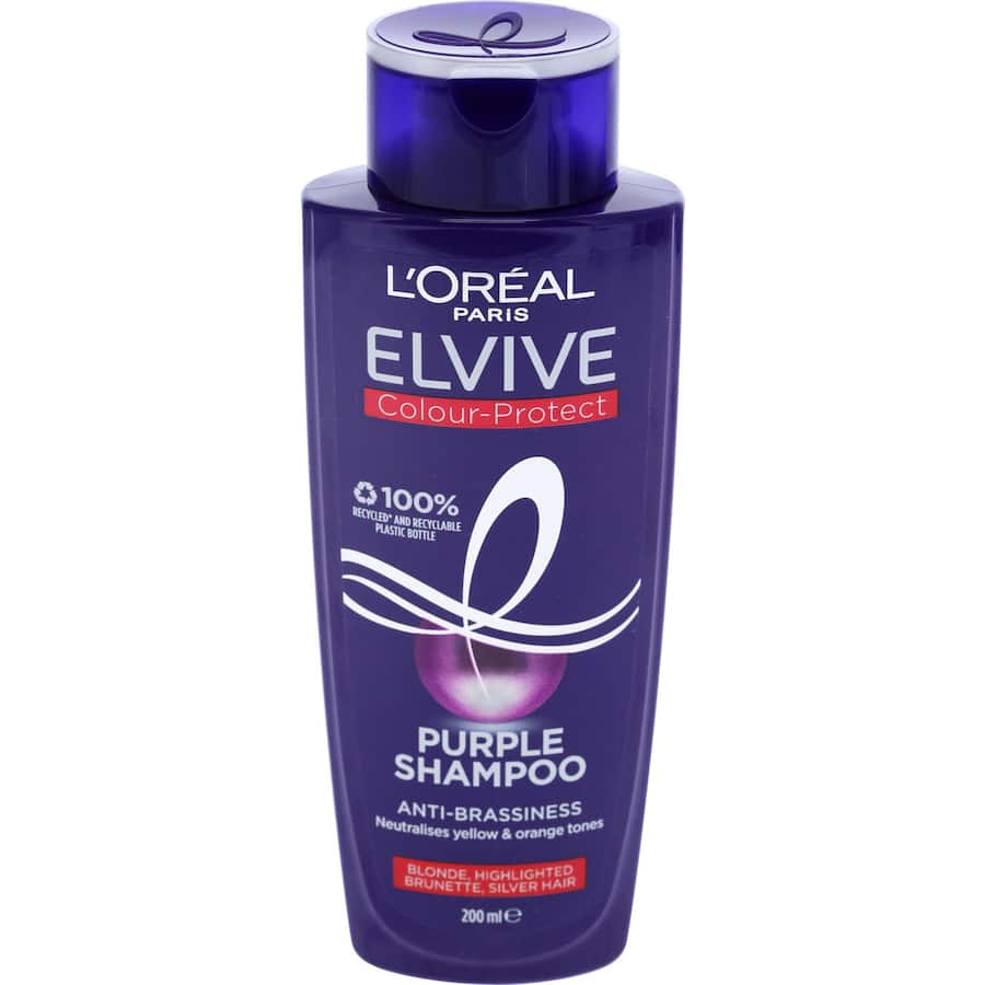Loreal Paris Elvive Purple Shampoo Anti-brasiness 200mL