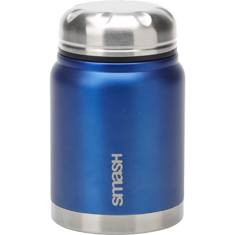 Smash Food Flask Blue - Assorted 500mL
