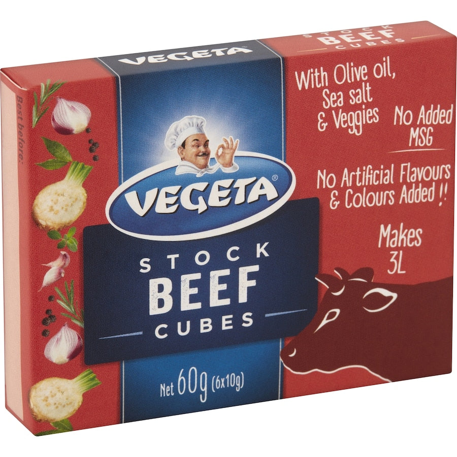 Vegeta Beef Stock Cubes Pack 6x10g