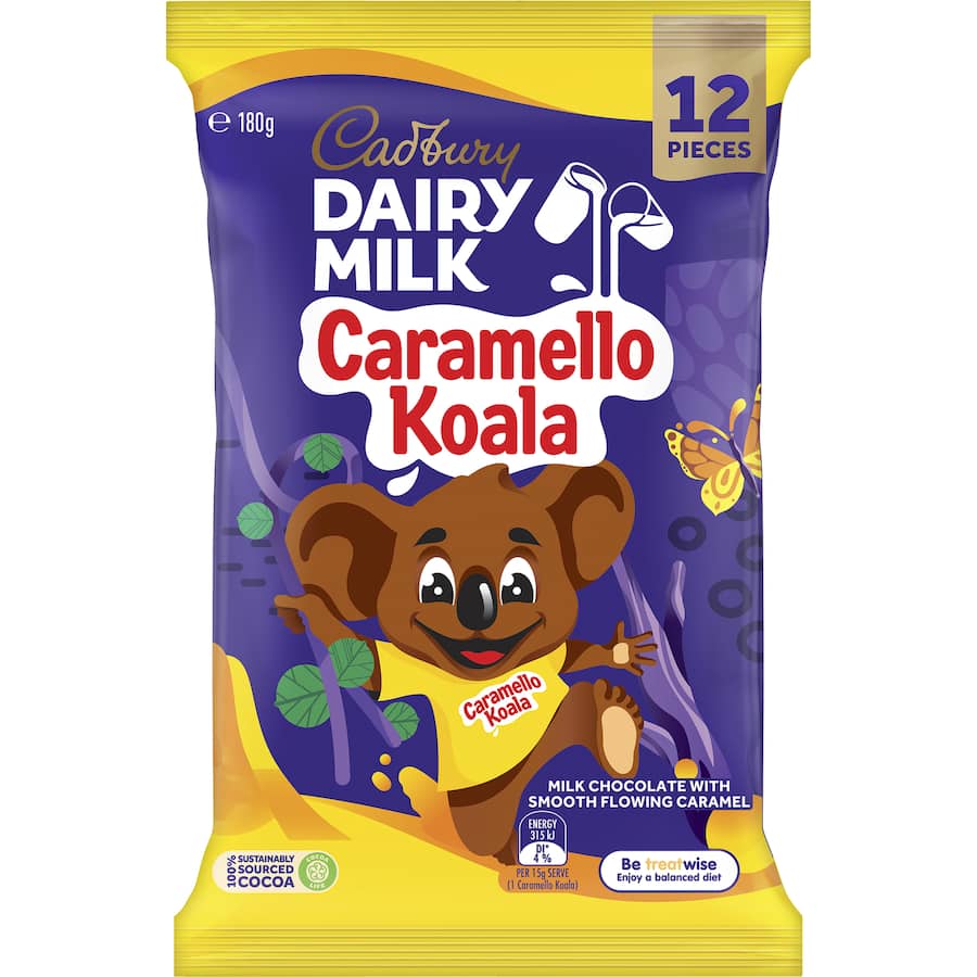 Cadbury Dairy Milk Chocolate Share Pack Caramello Koala