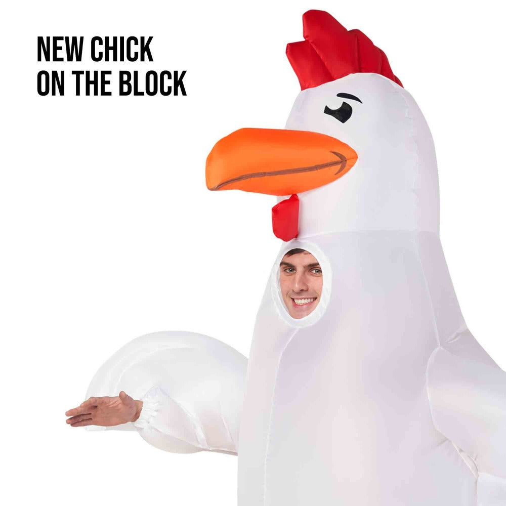 Costume Inflatable Chicken Adult Standard Size