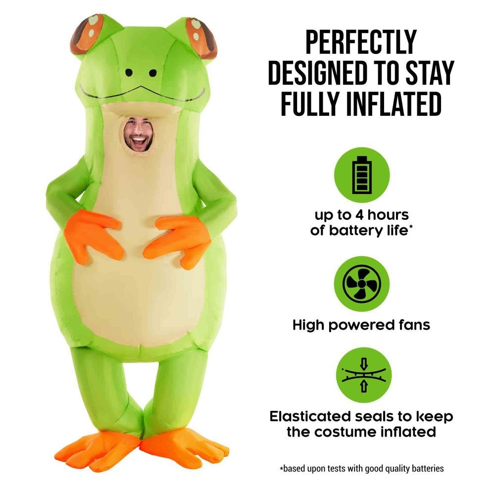 Costume Inflatable Frog Adult Standard Size