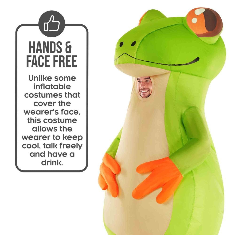 Costume Inflatable Frog Adult Standard Size