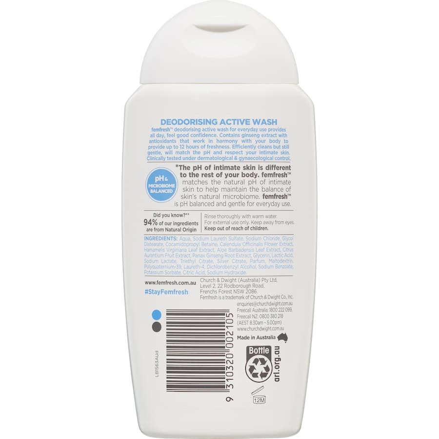 Femfresh Deodorising Wash 250mL