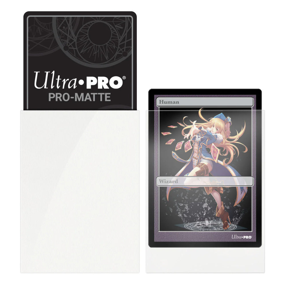 Ultra Pro: UP84022 PRO-Matte 60ct Small Deck Protector sleeves: White