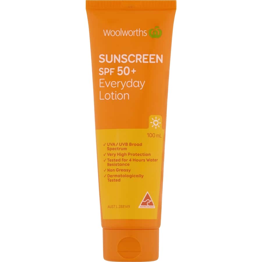 Woolworths Sunscreen Everyday Spf50+