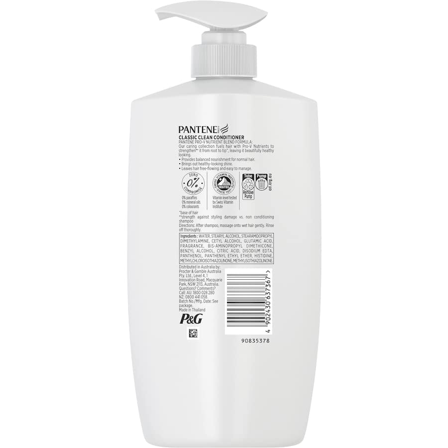 Pantene Pro-v Classic Clean Conditioner - 900mL