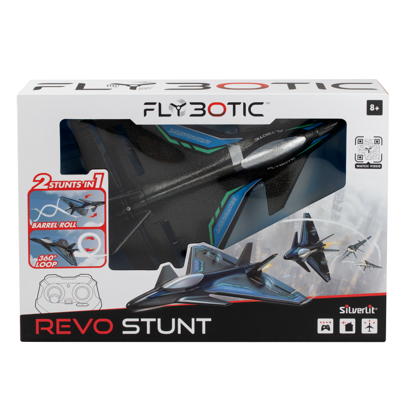 Remote Control Plane - SILVERLIT FLYBOTIC REVO STUNT