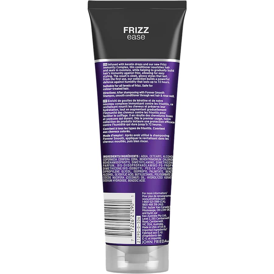 John Frieda Frizz Ease Conditioner Forever Smooth 250mL