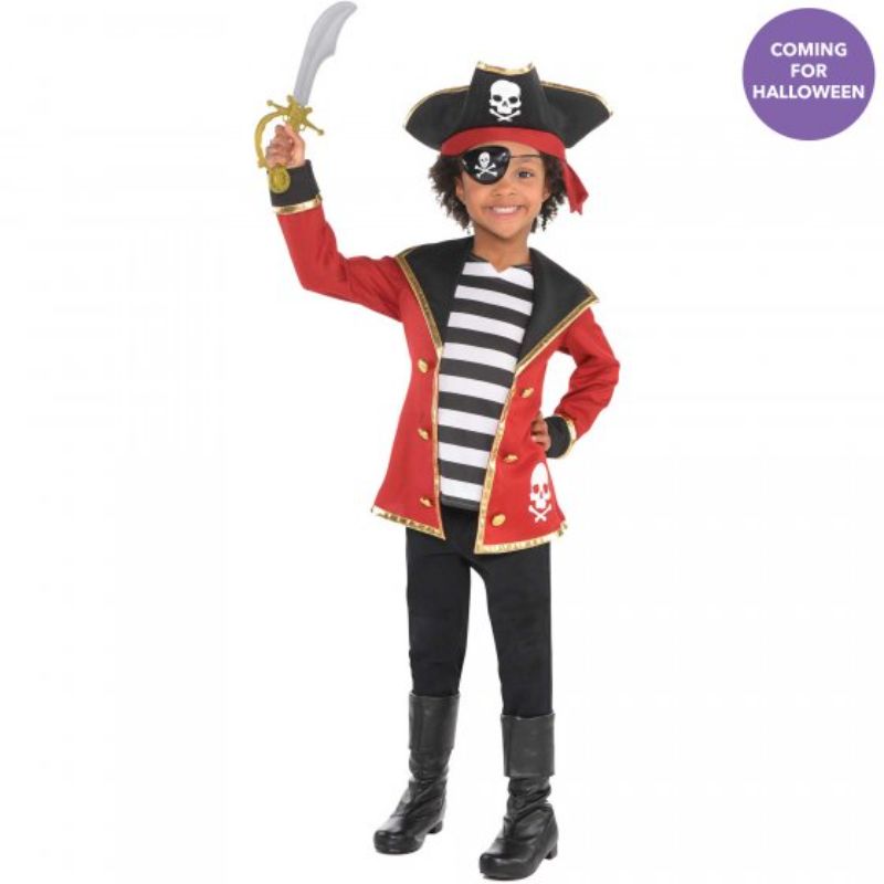 Childs Pirate Costume Kit Small 4-6 yrsPrice is for Pack of 5