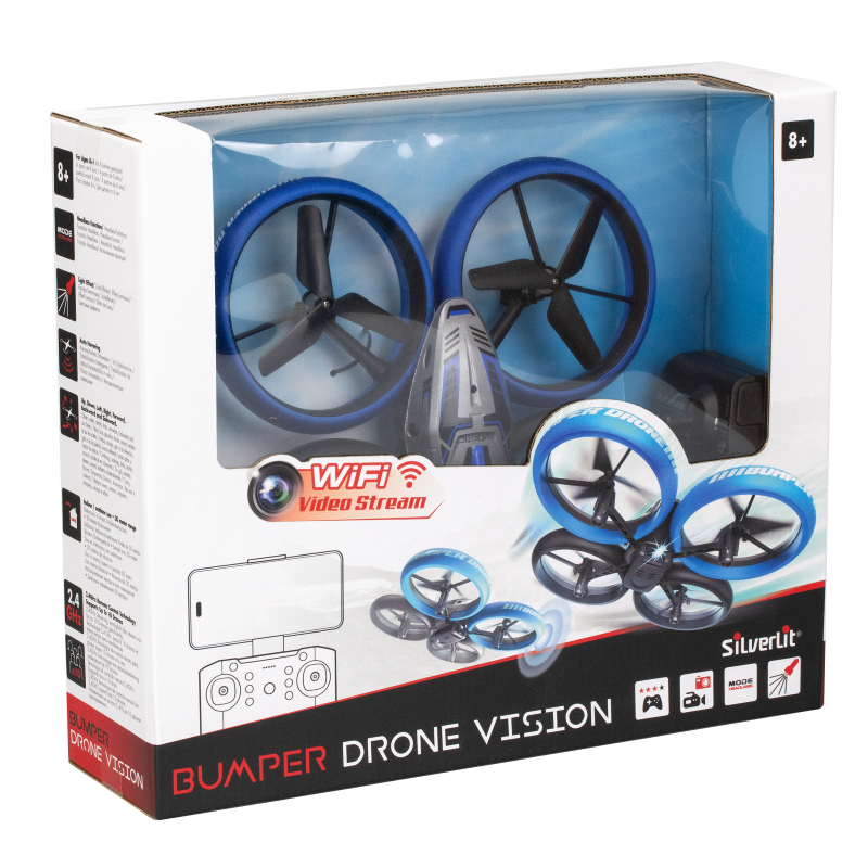 Drone - SILVERLIT FLYBOTIC BUMPER DRONE VISION W/CAMERA